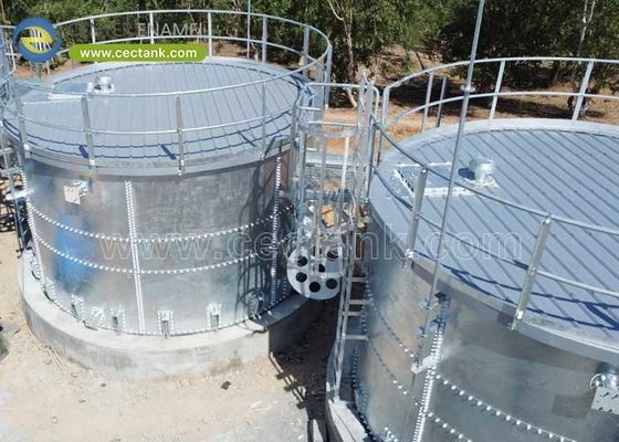 1000m3 Tanques de água de aço galvanizado Soluções de armazenamento de água fiáveis e rentáveis
