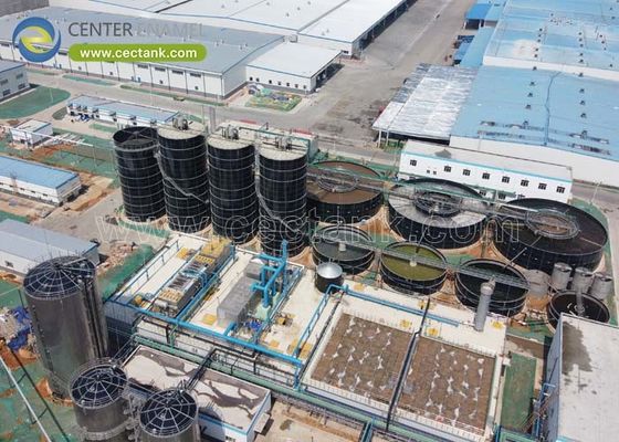 Tanques de águas residuais de vidro fundido com aço   Uma solução resiliente e ecológica para o tratamento moderno das águas residuais
