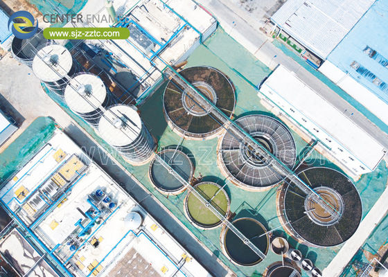 Centro Esmalte Fornece Tanques de Digestor Anaeróbico Para Projeto de Biogás do Sudão