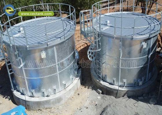 Tanques de água potável de aço galvanizado de menor manutenção