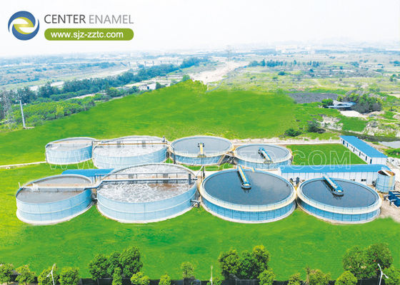 Centro Esmalte Fornece Tanques Digestores Anaeróbicos Para Projeto de Tratamento de Águas Residuais da Bolívia