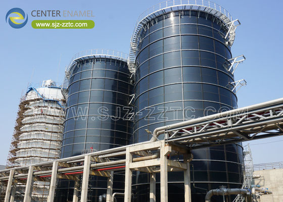 Centro Esmalte Fornece Tanques Digestores Anaeróbicos Para Projeto de Tratamento de Águas Residuais de San Marino