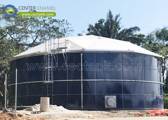 Center Enamel pode fornecer telhados de cúpula de alumínio para tanques de armazenamento de petróleo do Camboja