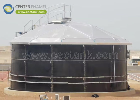 A Center Enamel pode fornecer telhados de cúpula de alumínio para tanques de armazenamento de petróleo bruto de Omã
