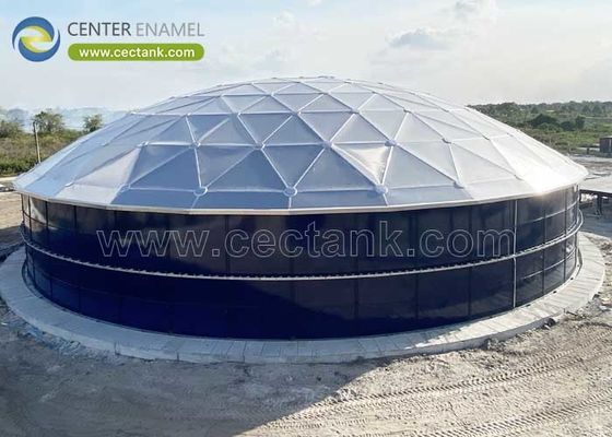 A Center Enamel pode fornecer telhados de cúpula de alumínio para tanques de armazenamento de petróleo bruto de Singapura