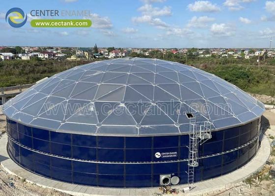Center Enamel: Asegurando o Futuro Energético do Gana com telhados avançados de cúpula de alumínio para armazenamento de petróleo bruto