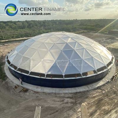 A Center Enamel pode fornecer telhados de cúpula de alumínio para tanques de armazenamento de petróleo bruto das Seychelles