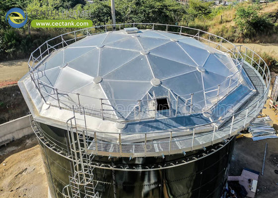 Centro Esmalte pode fornecer telhado flutuante externo para a Grécia Tanques de armazenamento de petróleo e gás