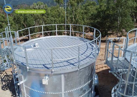 Tanques de aço galvanizado para sistemas de irrigação por gotejamento em regiões áridas