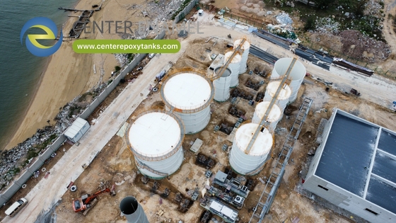 Reservatórios de aço revestidos por epoxi para água de irrigação: fornecimento consistente para irrigação de culturas