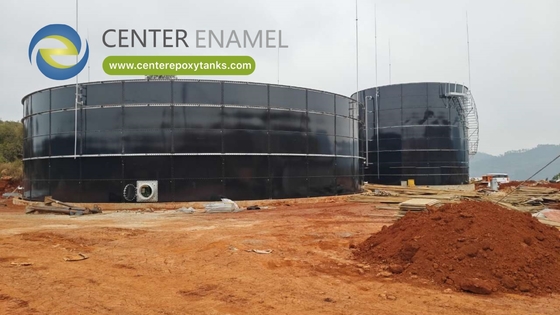Tanques aparafusados de aço revestidos com epóxi para armazenamento de águas residuais: contenção confiável de efluentes