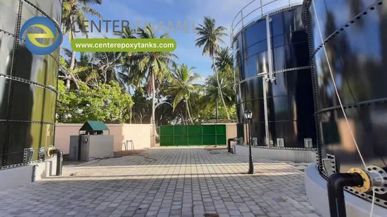 Tanques aparafusados de aço revestidos com epóxi para armazenamento de lixiviados: Contenha com segurança os líquidos de aterros sanitários