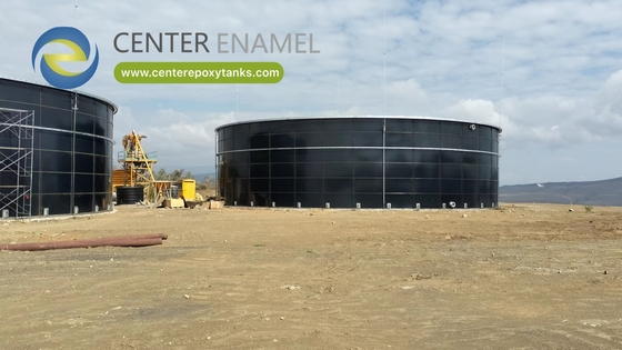 Epoxy Coated Steel Bolted Tanks for Fish Farm Water: Provides Reliable Water for Aquaculture