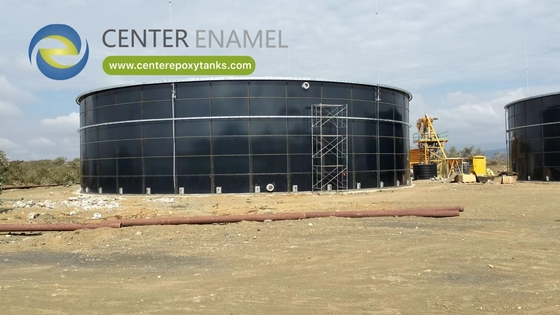 Tanques de aço revestidos por epoxi para grandes quintas de água: fornece uma ampla capacidade de água para quintas