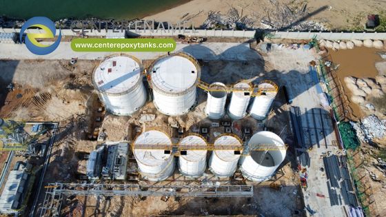 Tanques aparafusados ​​de aço revestido com epóxi para armazenamento de combustível líquido: eficiência e segurança
