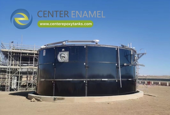 Tanques de Aço com Revestimento Epóxi Aparafusados para Plantas de Digestão Anaeróbia (DA): Componentes Essenciais para Instalações de DA