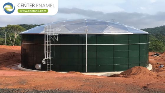 Cúpulas Geodésicas de Alumínio para Tanques de Armazenamento de Óleo Combustível - Center Enamel