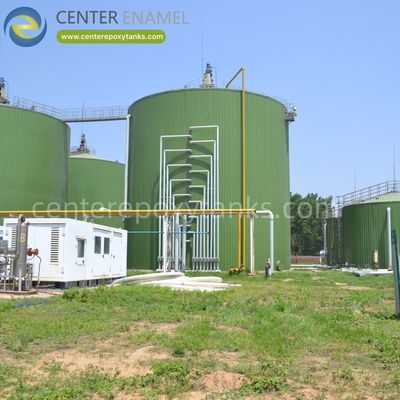 Telhados de membrana dupla para resíduos alimentares e culturas energéticas: Captura biogás para geração de energia.