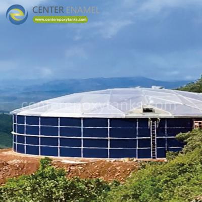 Telhados de Cúpula de Alumínio para Tanques Silo: Fornece uma Cobertura à Prova de Intempéries para Materiais a Granel