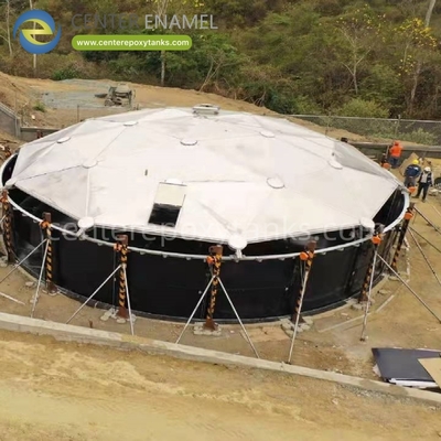 teto geodésico de alumínio para tanques de armazenamento de água agrícola: proteção da água da fazenda contra poluentes