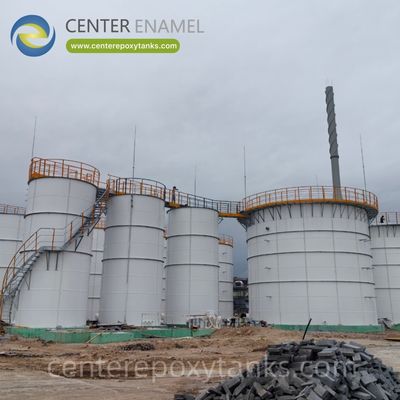 Tanques de epoxi ligados por fusão para tratamento físico de águas residuais: Contenção robusta para filtragem, sedimentação e filtragem