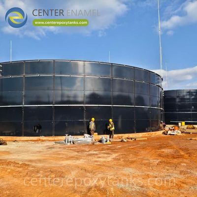Tanque de epóxi ligado por fusão para tratamento de águas residuais de lixiviados de aterros sanitários: Oferece resistência química superior para a contenção de lixiviados altamente corrosivos.