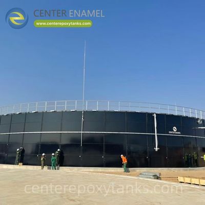 Tanque de epóxi com ligação por fusão para tratamento de águas residuais do processamento de feijão: Garante armazenamento seguro e de longo prazo para resíduos orgânicos ricos do processamento de vegetais.