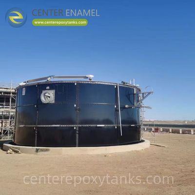 Tanque de epoxi ligado a fusão para tratamento de estrume de gado: um tanque robusto para gestão e tratamento de resíduos agrícolas agressivos.