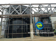 Tanques de armazenamento de vidro fundido a aço GFS para tratamento de águas residuais municipais