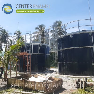 Tanque revestido com FBE para uma estação de tratamento de águas residuais: Núcleo resistente à corrosão e durável para qualquer manipulação de líquidos municipais ou industriais.