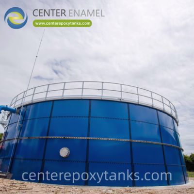 Tanque revestido com FBE para uma fábrica de laticínios: garante um armazenamento fiável e à prova de vazamento para leite e efluentes de processamento.