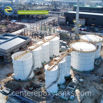 Tanque Revestido com FBE para Tratamento de Esgoto Municipal - Oferece contenção robusta e de longo prazo para águas residuais urbanas.