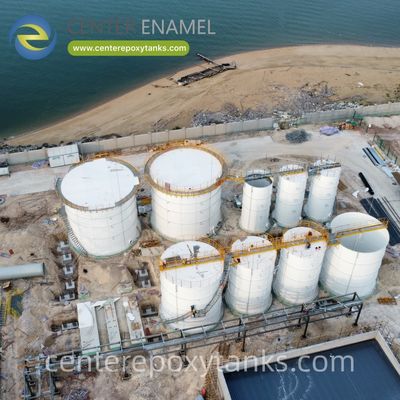 Tanque revestido com FBE para tratamento de águas residuais de cervejaria- Projetado para contenção duradoura de efluentes de cervejaria de alto volume e baixo pH.