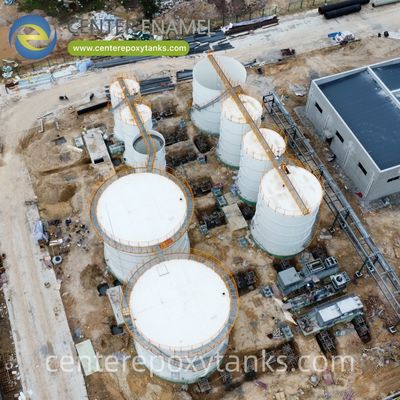 Tanque Revestido com FBE para Tratamento de Águas Residuais Agrícolas - Um recipiente forte e resistente à corrosão para escoamento de fazendas e resíduos orgânicos.