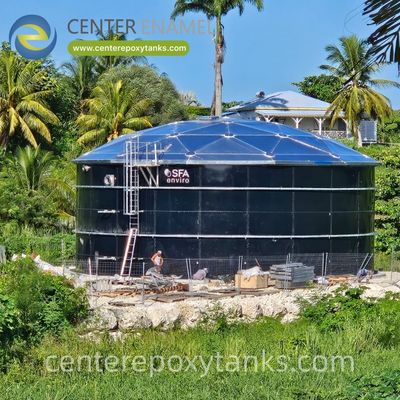 Tanque Revestido com FBE para Tanques de Água Agrícolas - Um recipiente confiável para armazenamento e distribuição de água na fazenda.