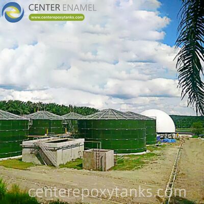Double Membrane Biogas Holder for a Slaughterhouse Wastewater Treatment Plant: Provides Secure Containment for the High-Strength Biogas from Rendering Waste