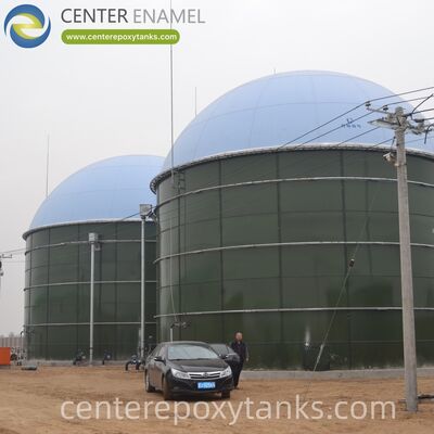 Double Membrane Biogas Holder for a Dairy Wastewater Treatment Plant: Ensures Reliable Storage for Biogas from Milk Processing Effluents