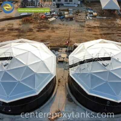 Aluminum Dome for a Treatment Wastewater Assembling Tank: Protects the Tank Contents from External Contamination and Weather Effects