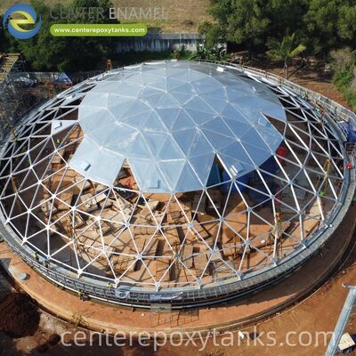 Cúpula de alumínio para tanques municipais de armazenamento de lama: uma solução eficaz para o controle de odores e proteção contra o clima em grandes áreas de armazenamento de lama