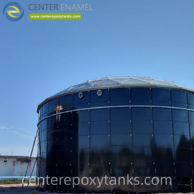 Aluminum Dome for a Fire Protection Storage Tank: A Secure Roof Minimizing Maintenance and Ensuring Water Readiness
