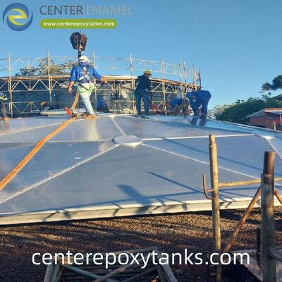 Teto Flutuante Interno para Tanque de Armazenamento de Combustível de Aviação Jet A-1 de Aço Carbono Soldado: Garante a Integridade do Combustível e Reduz o Risco de Incêndio