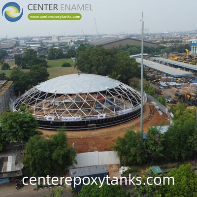 Teto flutuante externo para tanques de armazenamento de lubrificantes de aço soldado: protege lubrificantes de alto valor da umidade e contaminantes degradantes