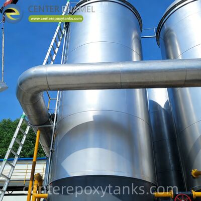 Tecto flutuante externo para tanque de armazenamento de produtos petroquímicos de aço carbono soldado: controla as emissões e protege a qualidade do ar local