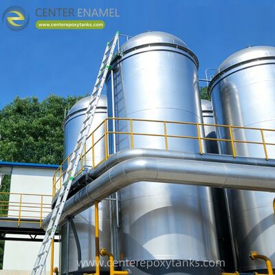 Tanques de aço soldados para armazenamento de combustível redondo: apresenta um projeto circular que otimiza a distribuição de pressão e a estabilidade estrutural