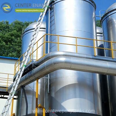 Telhado flutuante externo para tanque de armazenamento de combustível de estação de gasolina