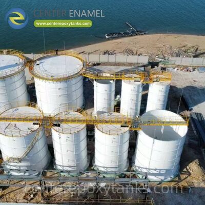 Tanques de aço com parafuso como silos de arroz: protege grãos de arroz delicados da umidade ambiental e deterioração.