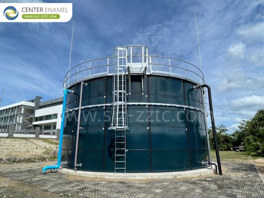 Soluções anaeróbicas líderes: Tanques GFS+Teto de Dupla Membrana para Águas Residuais de Matadouros na Indonésia