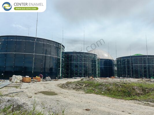 Professional Biogas Plant Design with GFS Tanks for Chicken Manure Treatment in Nigeria