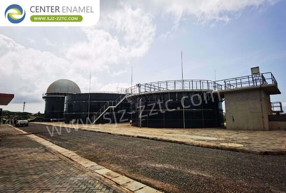 Projeto de instalações de biogás fiáveis com tanques GFS para tratamento de resíduos domésticos no Paquistão