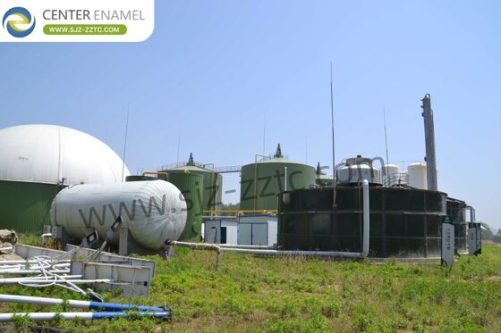 Indonesia Cow Dung Treatment with an Experienced Biogas Project Contractor and GFS Tanks 